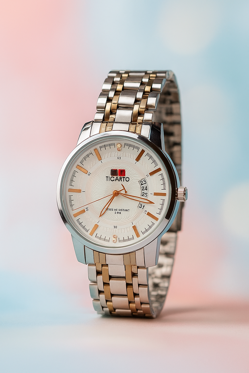 Ticarto Men’s Watch – Premium Stainless Steel Luxury Timepiece | Regal Timepieces