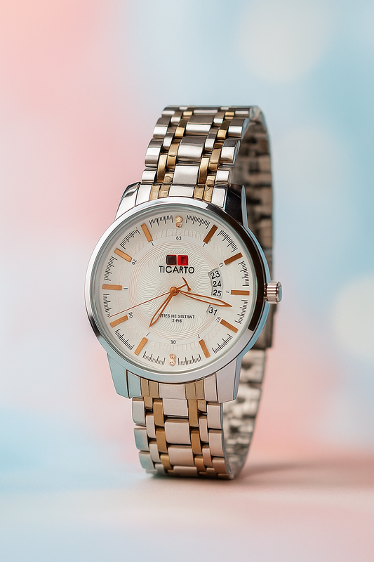 Ticarto Men’s Watch – Premium Stainless Steel Luxury Timepiece | Regal Timepieces