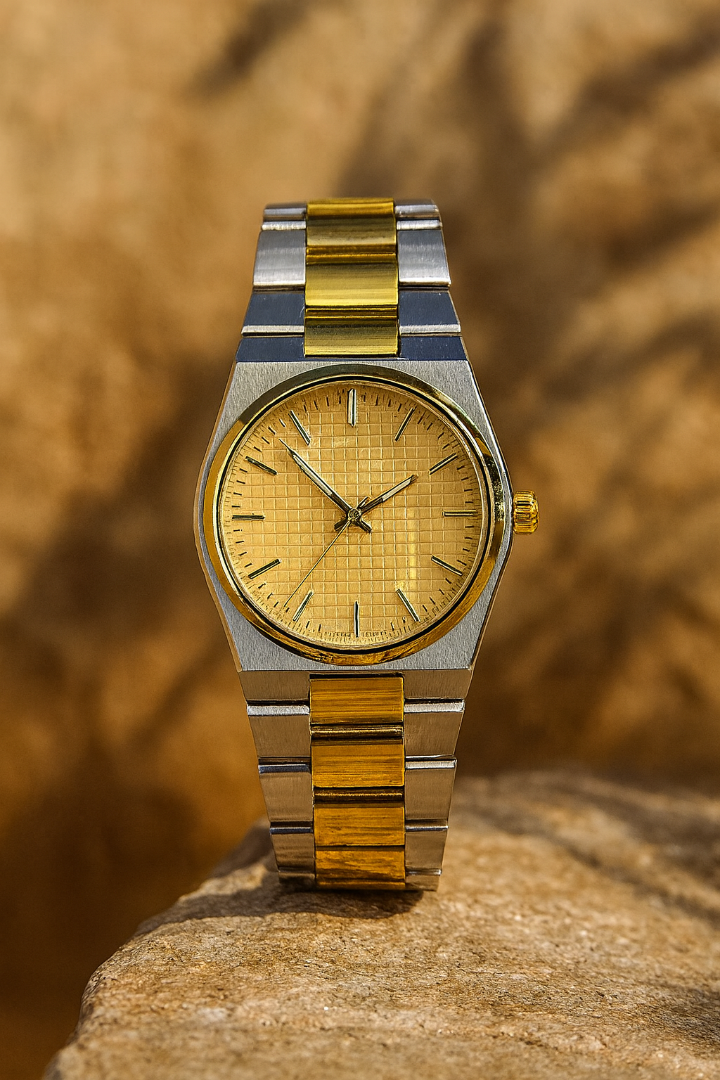 Premium Powermatic Style – Premium Master Copy (Gold & Silver Two-Tone)