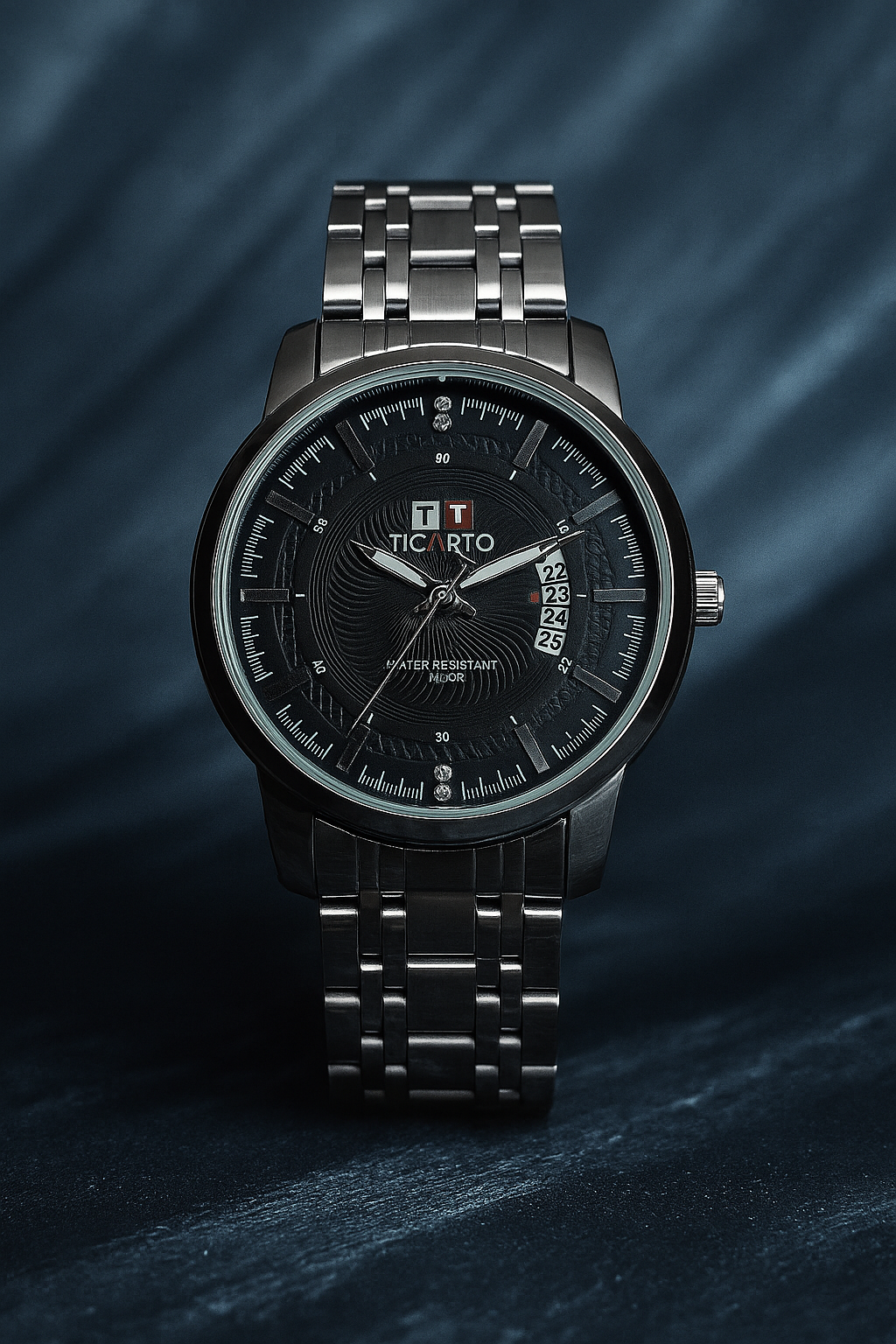 Ticarto Men’s Watch – Premium Stainless Steel Luxury Timepiece | Regal Timepieces